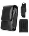 Extra Small Vertical Leather Phone Pouch – Univ